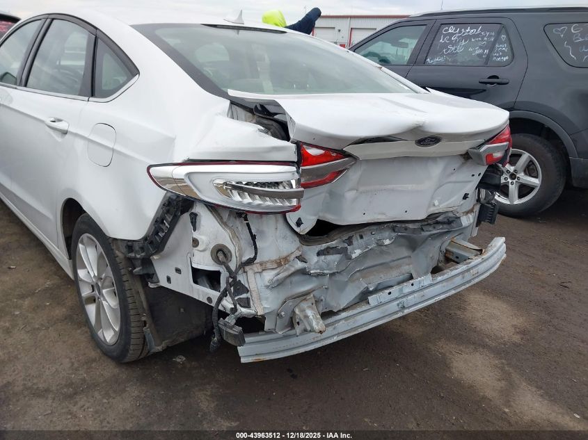 2019 Ford Fusion Hybrid Se VIN: 3FA6P0LU9KR169222 Lot: 43963512