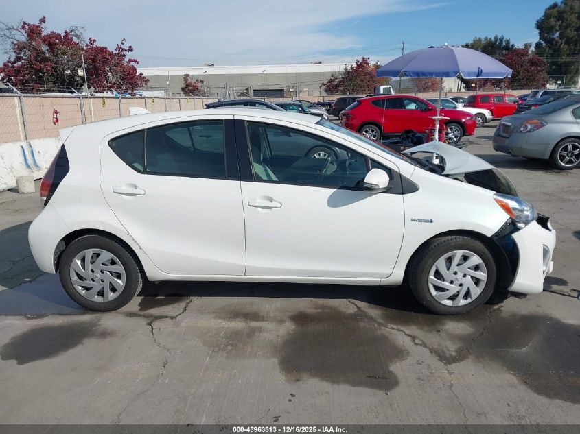 2015 Toyota Prius C One VIN: JTDKDTB38F1111243 Lot: 43963513