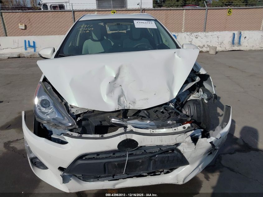 2015 Toyota Prius C One VIN: JTDKDTB38F1111243 Lot: 43963513