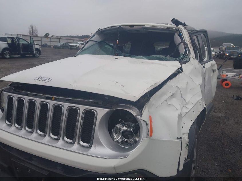2017 Jeep Renegade Limited 4X4 VIN: ZACCJBDB6HPF76876 Lot: 43963517