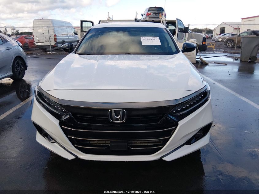 2022 Honda Accord Sport Se VIN: 1HGCV1F49NA087981 Lot: 43963526