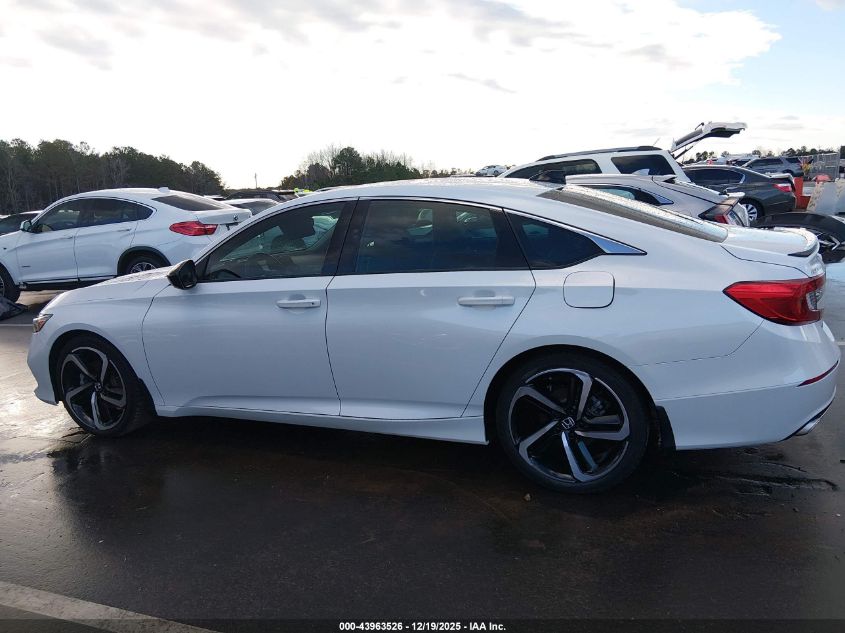 2022 Honda Accord Sport Se VIN: 1HGCV1F49NA087981 Lot: 43963526
