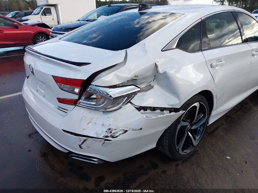 2022 Honda Accord Sport Se VIN: 1HGCV1F49NA087981 Lot: 43963526