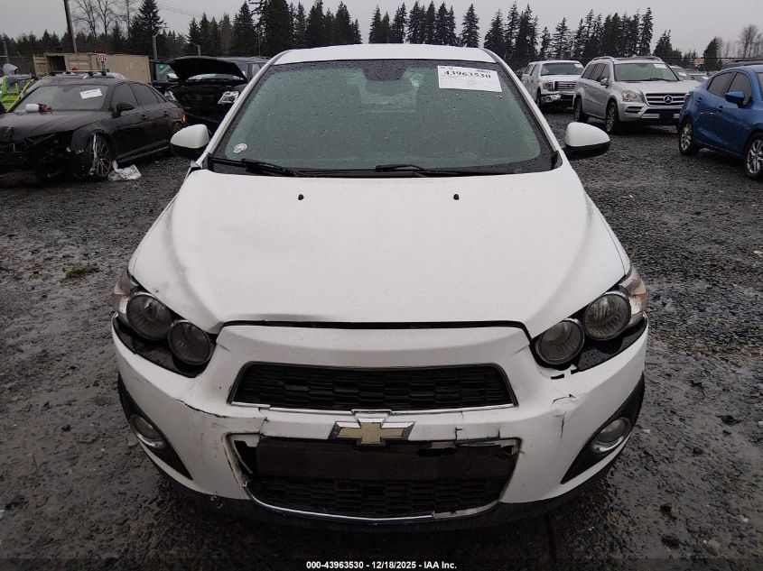 2013 Chevrolet Sonic Ltz Auto VIN: 1G1JE6SB1D4105757 Lot: 43963530