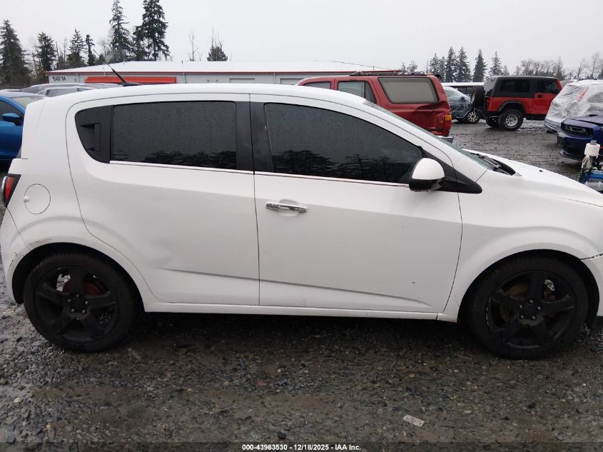 2013 Chevrolet Sonic Ltz Auto VIN: 1G1JE6SB1D4105757 Lot: 43963530