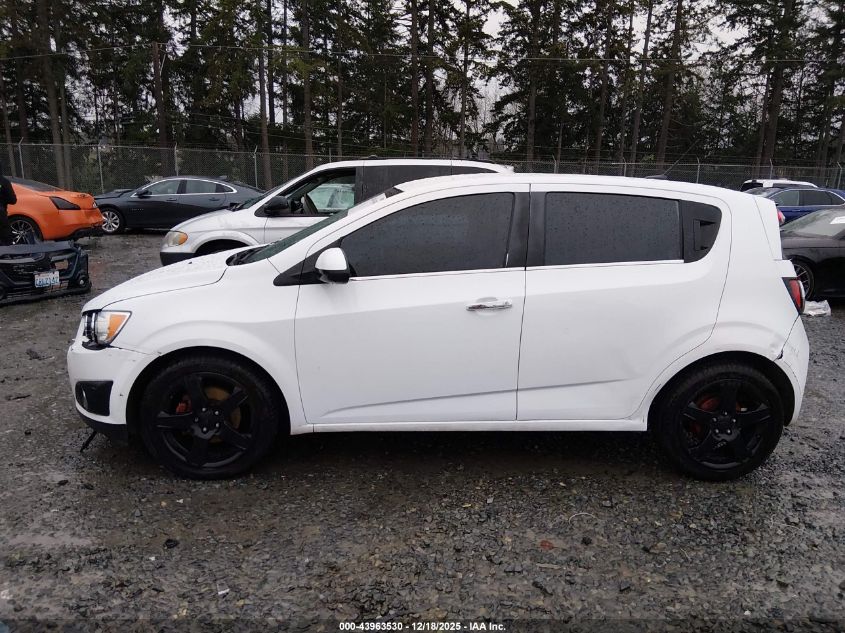 2013 Chevrolet Sonic Ltz Auto VIN: 1G1JE6SB1D4105757 Lot: 43963530