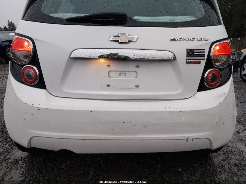 2013 Chevrolet Sonic Ltz Auto VIN: 1G1JE6SB1D4105757 Lot: 43963530