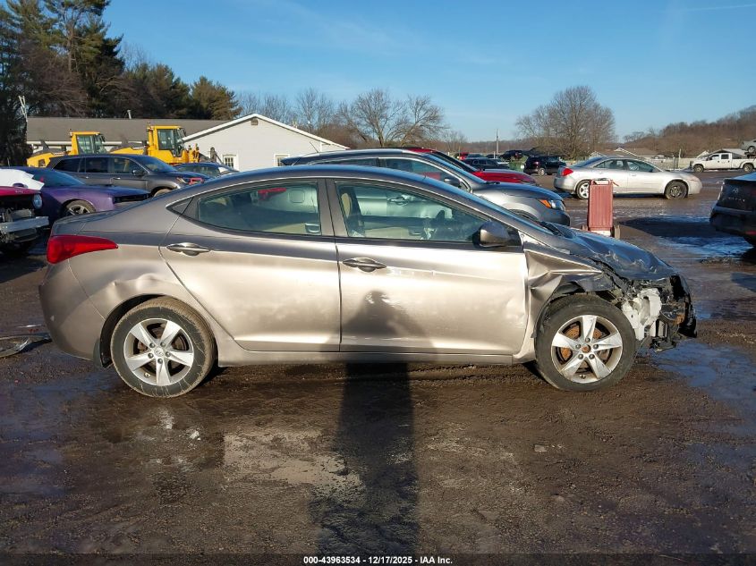 2013 Hyundai Elantra Gls VIN: 5NPDH4AE5DH303652 Lot: 43963534