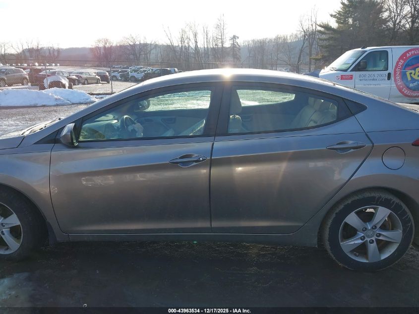 2013 Hyundai Elantra Gls VIN: 5NPDH4AE5DH303652 Lot: 43963534
