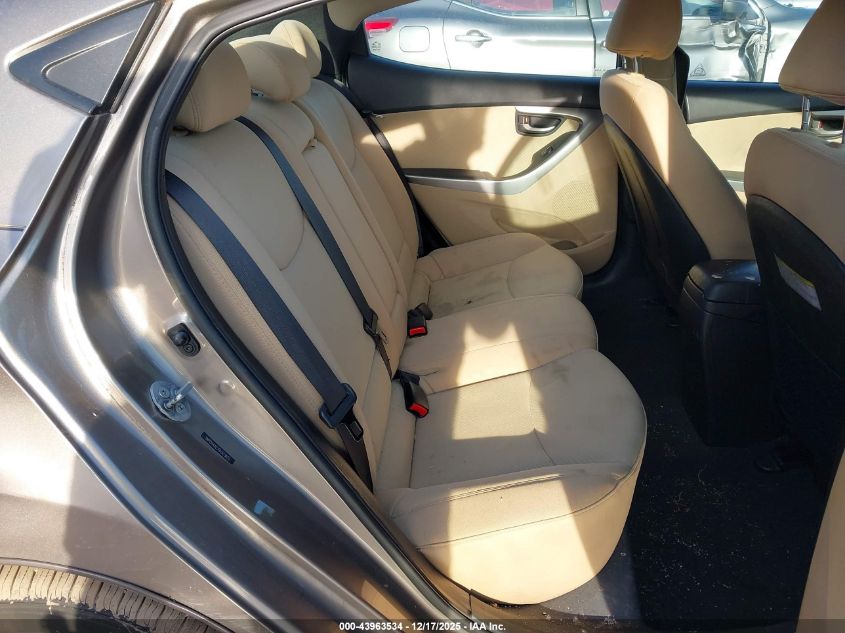 2013 Hyundai Elantra Gls VIN: 5NPDH4AE5DH303652 Lot: 43963534