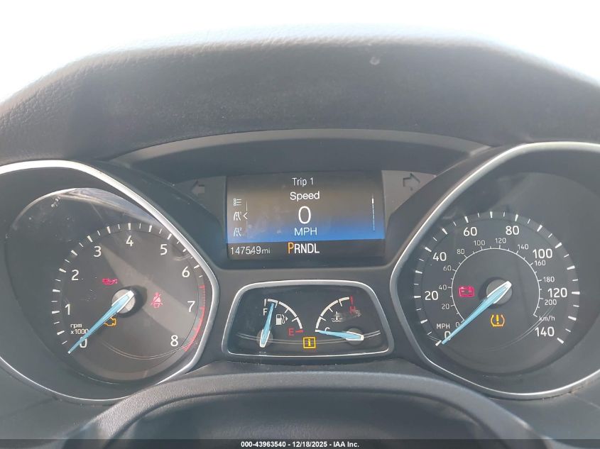 2016 Ford Focus S VIN: 1FADP3E2XGL404849 Lot: 43963540