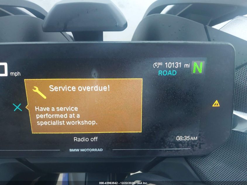 2024 BMW R 1250 Rt VIN: WB10L0307R6J04561 Lot: 43963542