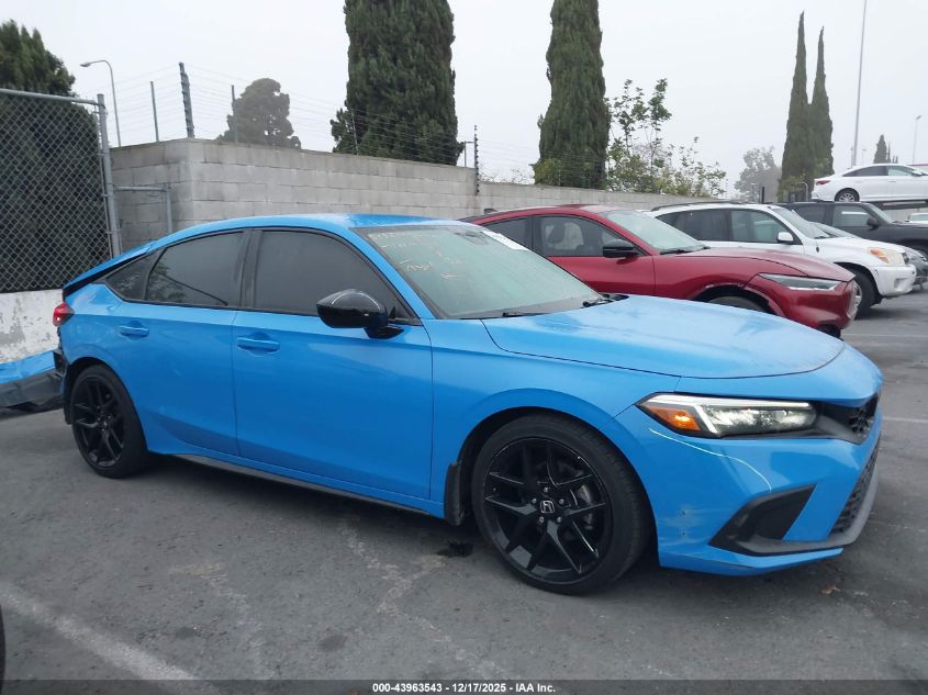 2022 Honda Civic Sport VIN: 19XFL2H8XNE012162 Lot: 43963543