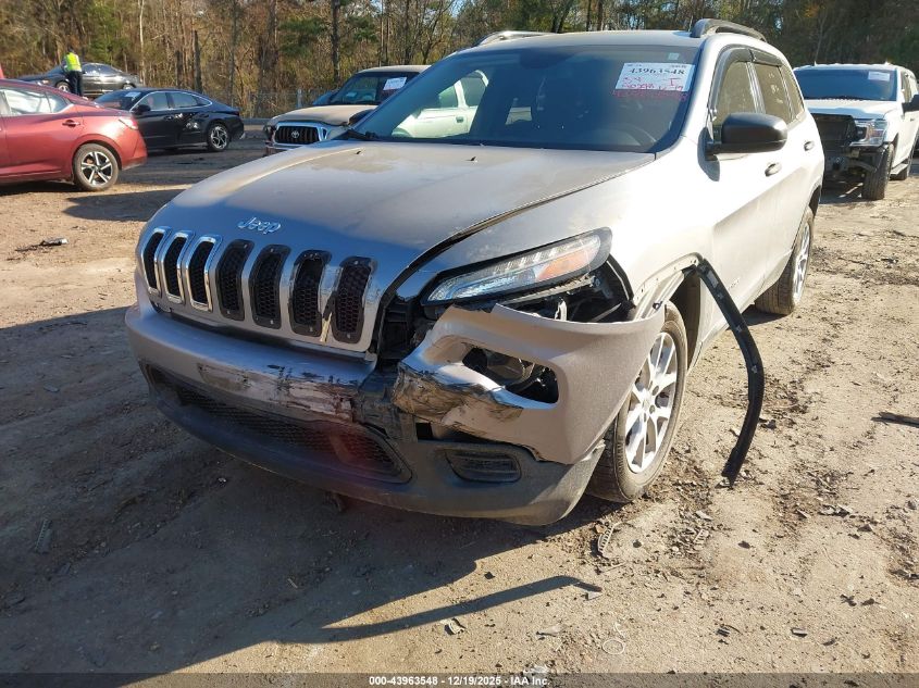 2016 Jeep Cherokee Sport VIN: 1C4PJLAB3GW159664 Lot: 43963548