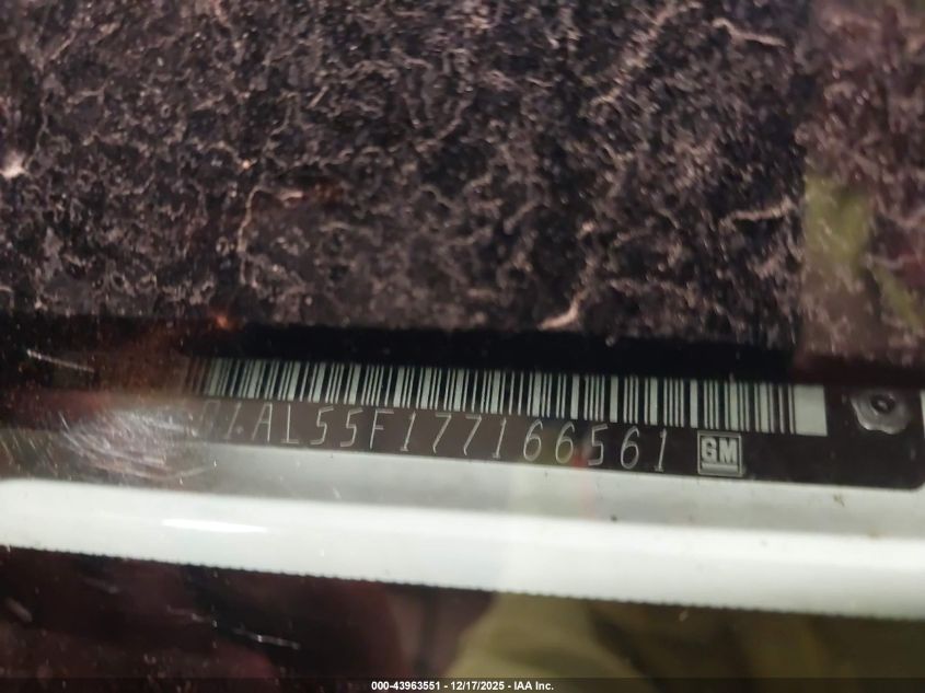 2007 Chevrolet Cobalt Lt VIN: 1G1AL55F177166561 Lot: 43963551