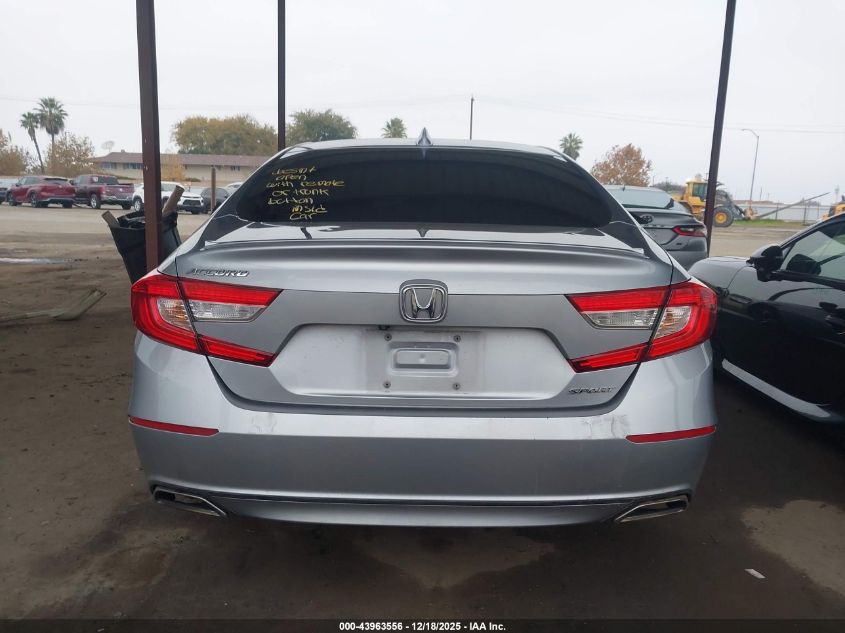 2020 Honda Accord Sport VIN: 1HGCV1F37LA061206 Lot: 43963556