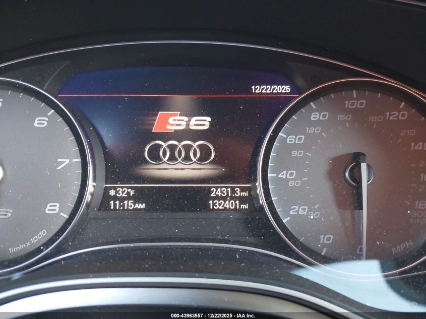 2016 Audi S6 4.0T Premium Plus VIN: WAUF2AFC4GN141255 Lot: 43963557