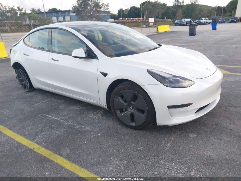 2022 Tesla Model 3 Rear-Wheel Drive