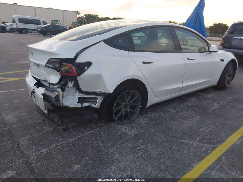 2022 Tesla Model 3 Rear-Wheel Drive