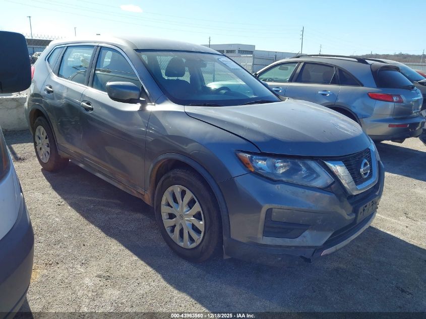 2017 Nissan Rogue S VIN: KNMAT2MT2HP556339 Lot: 43963560
