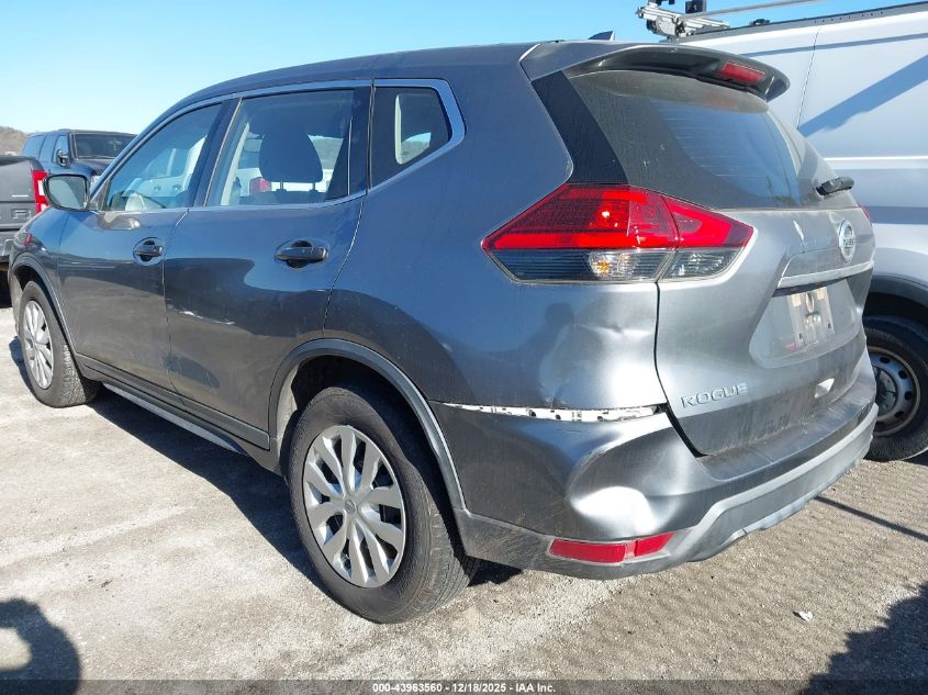 2017 Nissan Rogue S VIN: KNMAT2MT2HP556339 Lot: 43963560