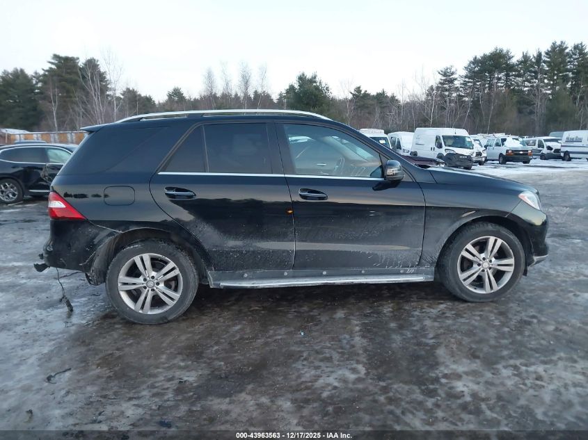 2014 Mercedes-Benz Ml 350 4Matic VIN: 4JGDA5HB9EA421472 Lot: 43963563