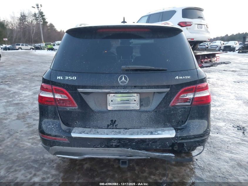 2014 Mercedes-Benz Ml 350 4Matic VIN: 4JGDA5HB9EA421472 Lot: 43963563