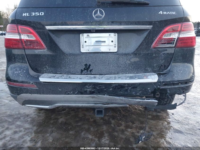 2014 Mercedes-Benz Ml 350 4Matic VIN: 4JGDA5HB9EA421472 Lot: 43963563