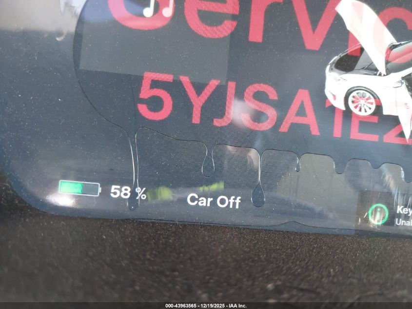 2016 Tesla Model S 60D/70D/75D/85D/90D VIN: 5YJSA1E24GF150856 Lot: 43963565