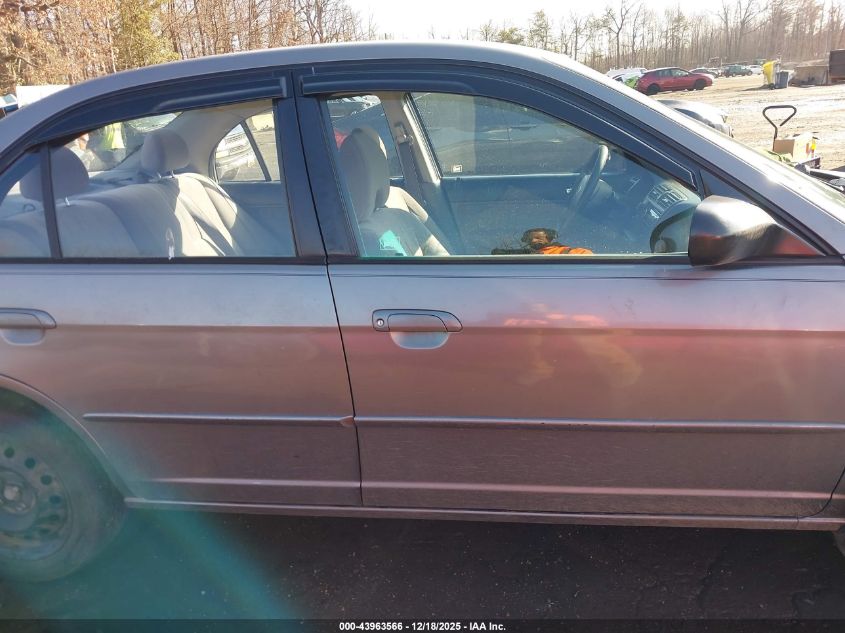 2005 Honda Civic Lx VIN: JHMES16535S005504 Lot: 43963566