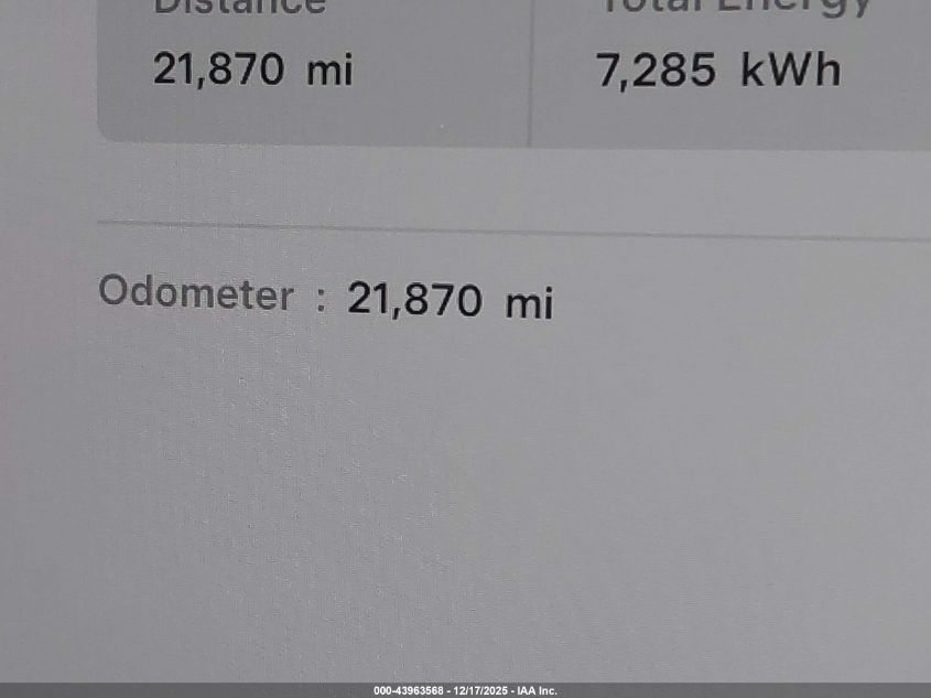 2023 Tesla Model S Dual Motor All-Wheel Drive/Standard Range VIN: 5YJSA1E50PF521926 Lot: 43963568