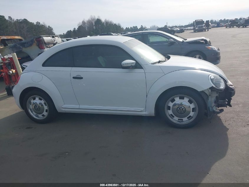 2015 Volkswagen Beetle 1.8T Classic VIN: 3VWF17AT3FM603262 Lot: 43963581
