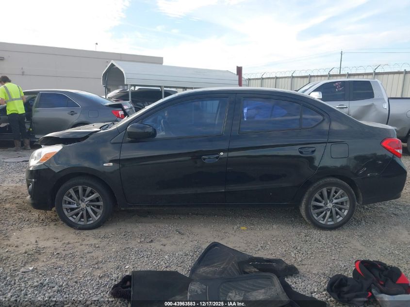 2018 Mitsubishi Mirage G4 Es VIN: ML32F3FJ6JHF10581 Lot: 43963583