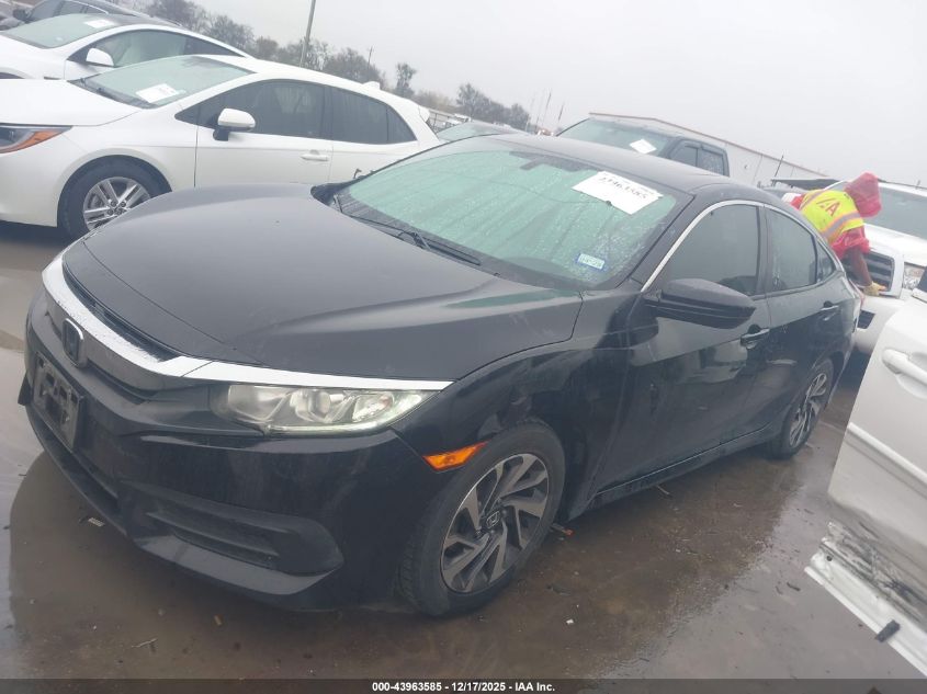 2016 Honda Civic Ex VIN: 19XFC2F78GE032066 Lot: 43963585