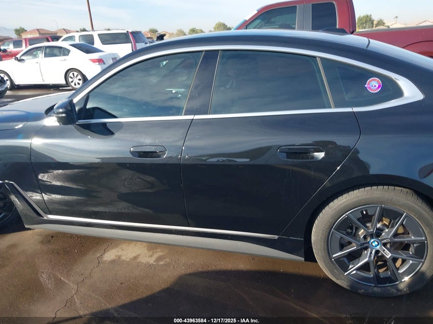 2023 BMW I4 Edrive40 VIN: WBY73AW05PFR43302 Lot: 43963584