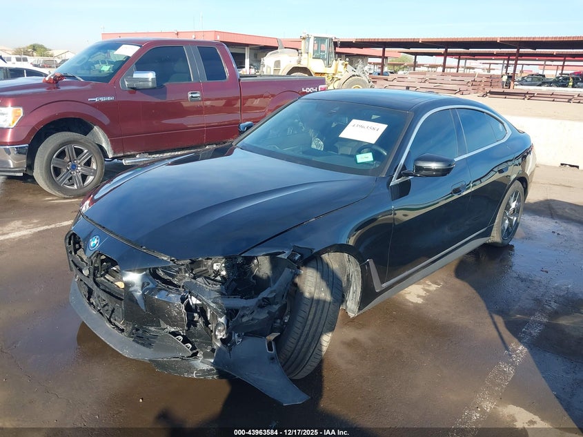 Vin: wby73aw05pfr43302, lot: 44459243, bmw i4 edrive40 20232