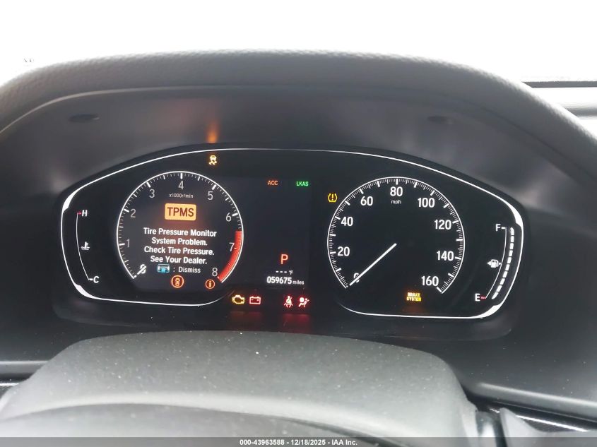 2019 Honda Accord Sport VIN: 1HGCV1F38KA036930 Lot: 43963588