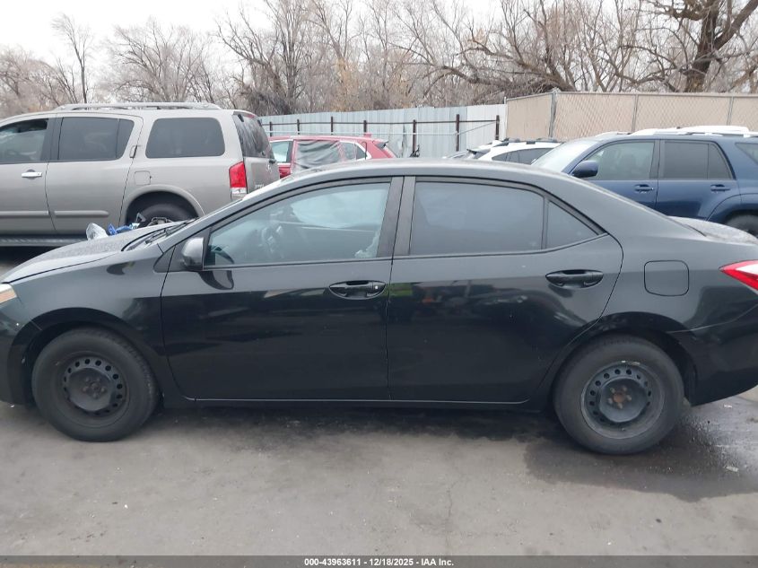 2014 Toyota Corolla L VIN: 5YFBURHE7EP106590 Lot: 43963611