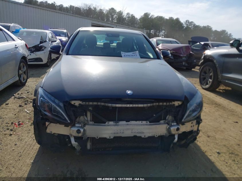 2016 Mercedes-Benz C 300 VIN: WDDWF4JB3GR179176 Lot: 43963612