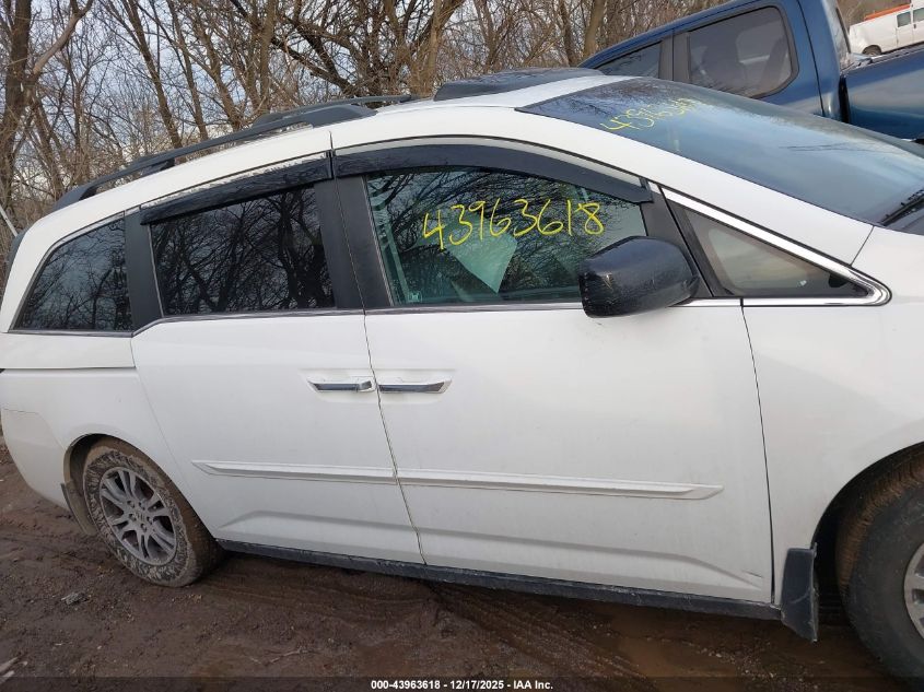 2011 Honda Odyssey Ex-L VIN: 5FNRL5H60BB088265 Lot: 43963618