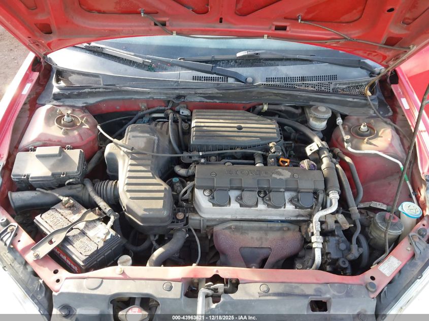 2005 Honda Civic Vp VIN: 1HGES16395L003333 Lot: 43963621