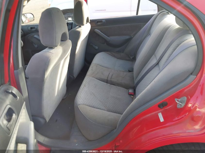 2005 Honda Civic Vp VIN: 1HGES16395L003333 Lot: 43963621