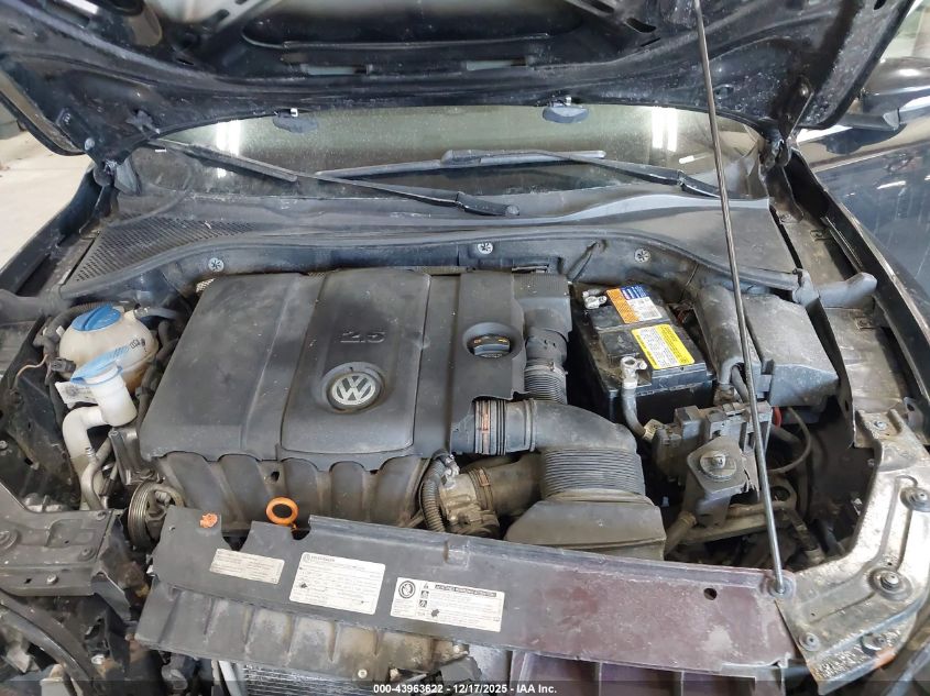 2012 Volkswagen Passat 2.5L Se VIN: 1VWBP7A37CC020347 Lot: 43963622
