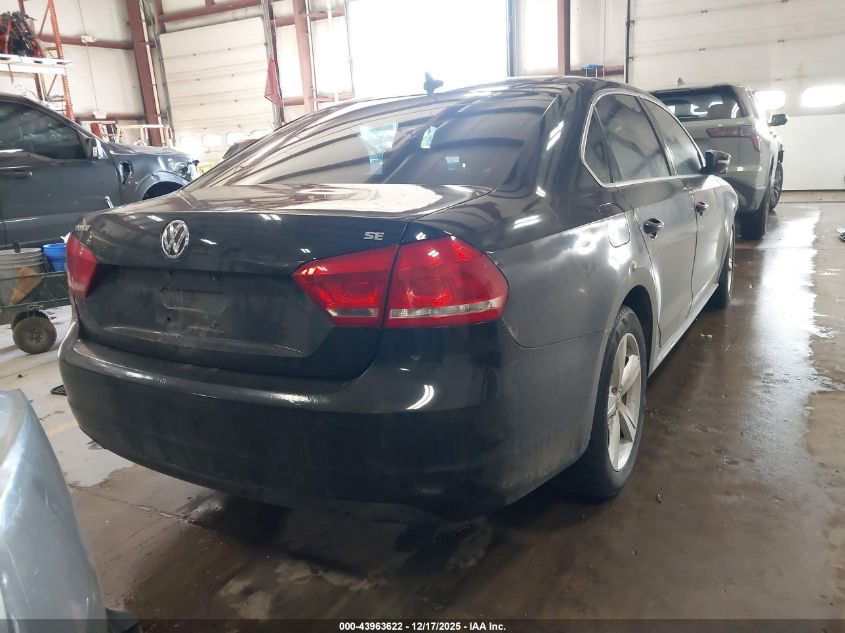 2012 Volkswagen Passat 2.5L Se VIN: 1VWBP7A37CC020347 Lot: 43963622