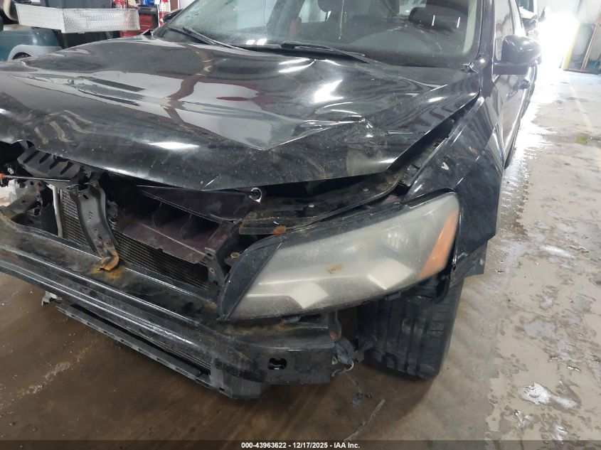 2012 Volkswagen Passat 2.5L Se VIN: 1VWBP7A37CC020347 Lot: 43963622