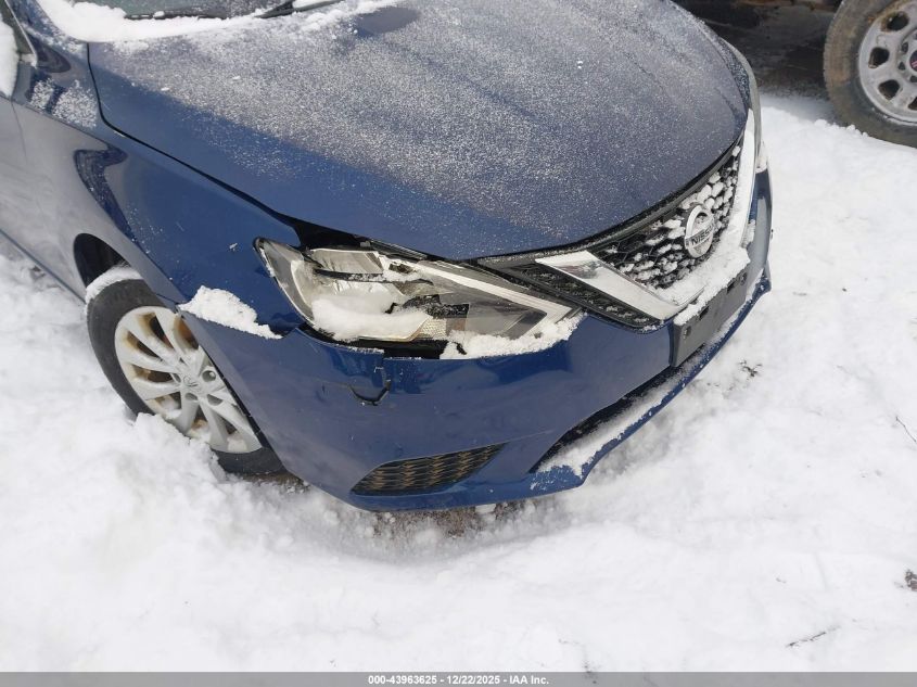 2018 Nissan Sentra Sv VIN: 3N1AB7AP4JL662285 Lot: 43963625
