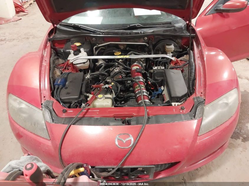 2004 Mazda Rx-8 6 Speed Manual VIN: JM1FE173940116532 Lot: 43963636