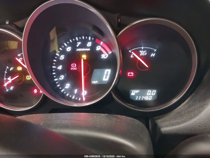 2004 Mazda Rx-8 6 Speed Manual VIN: JM1FE173940116532 Lot: 43963636