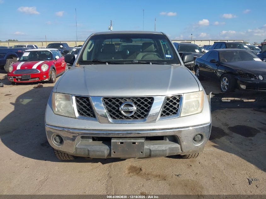 2005 Nissan Frontier Se VIN: 1N6AD07U55C457553 Lot: 43963638