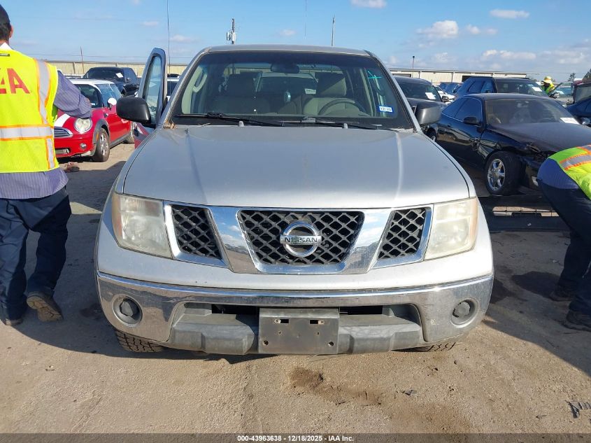 2005 Nissan Frontier Se VIN: 1N6AD07U55C457553 Lot: 43963638